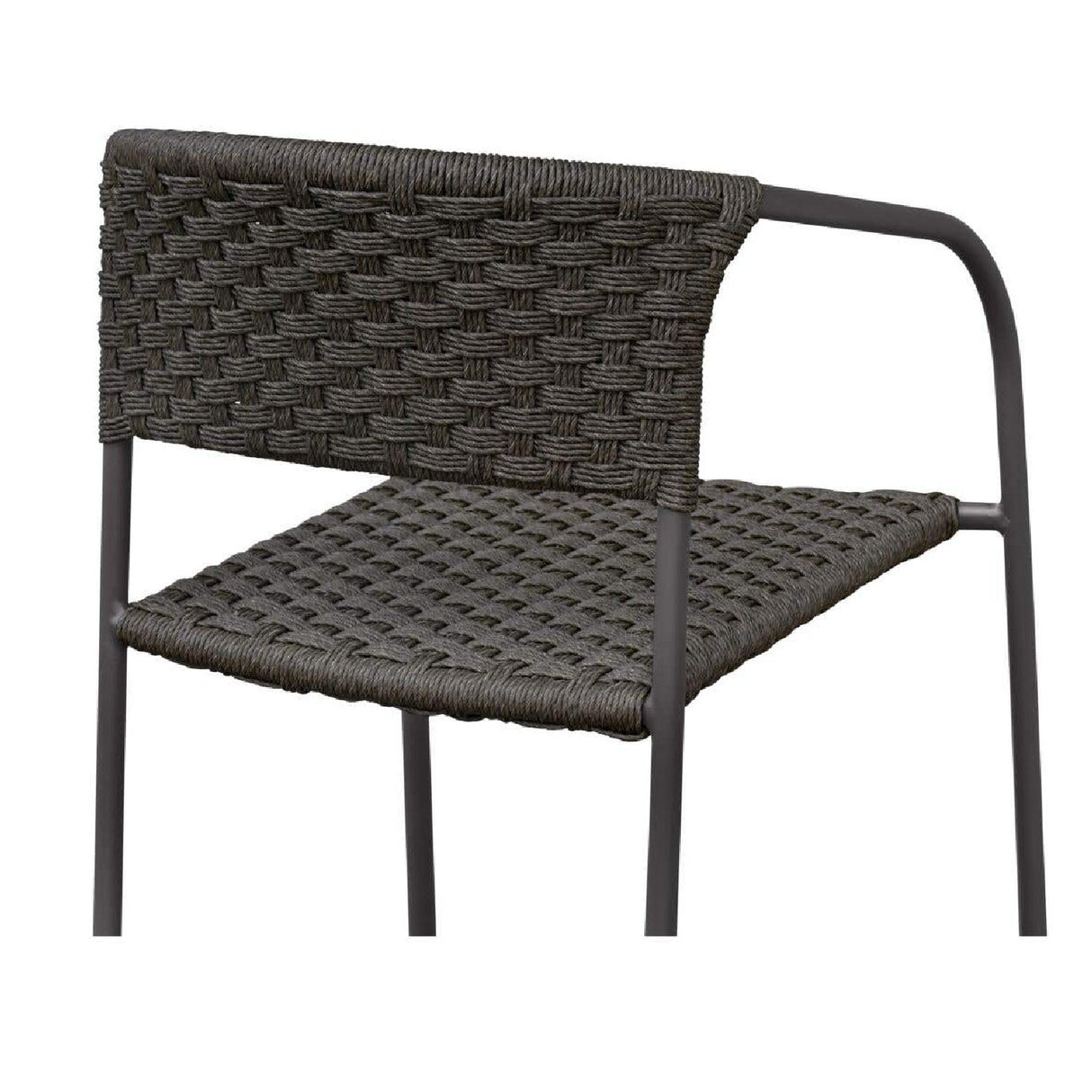 Modern European furniture - Basketweave Outdoor Bar Stool - www.oroa.com