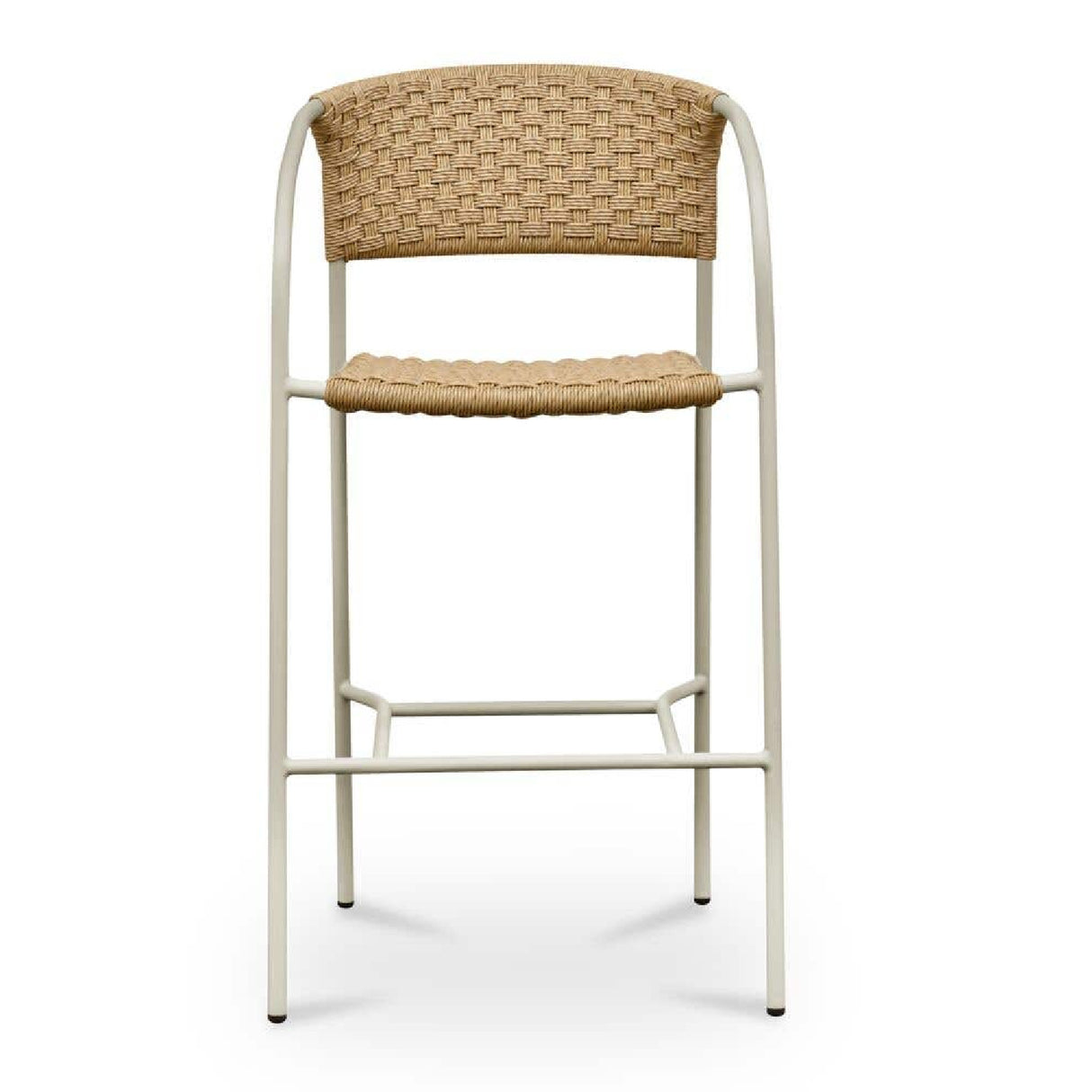 Modern European furniture - Basketweave Outdoor Bar Stool - www.oroa.com | Oroa.com