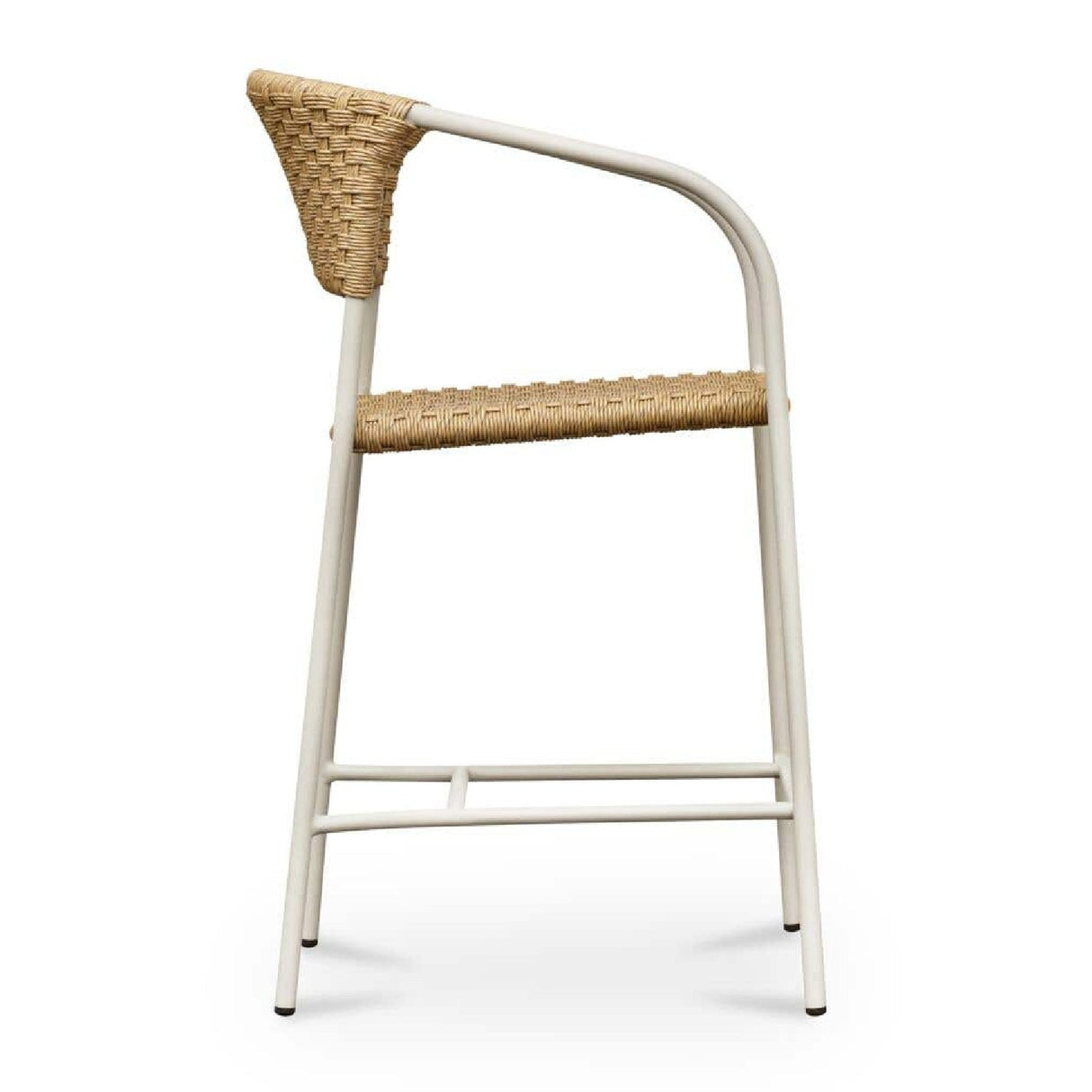 Modern European furniture - Basketweave Outdoor Counter Chair - www.oroa.com
