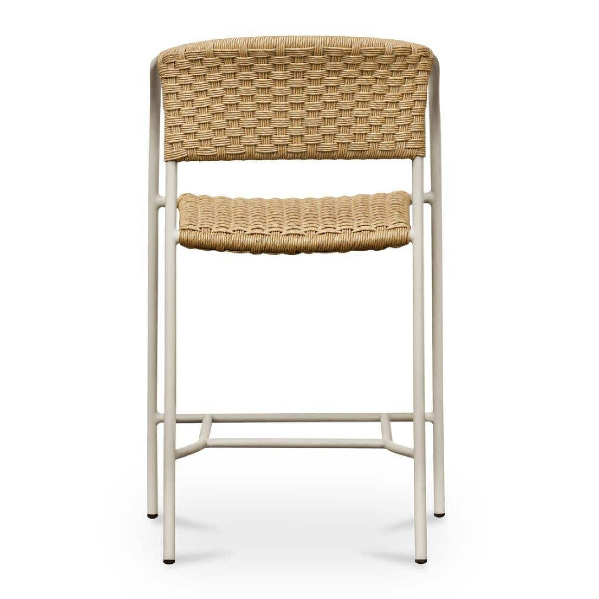 Modern European furniture - Basketweave Outdoor Counter Chair - www.oroa.com