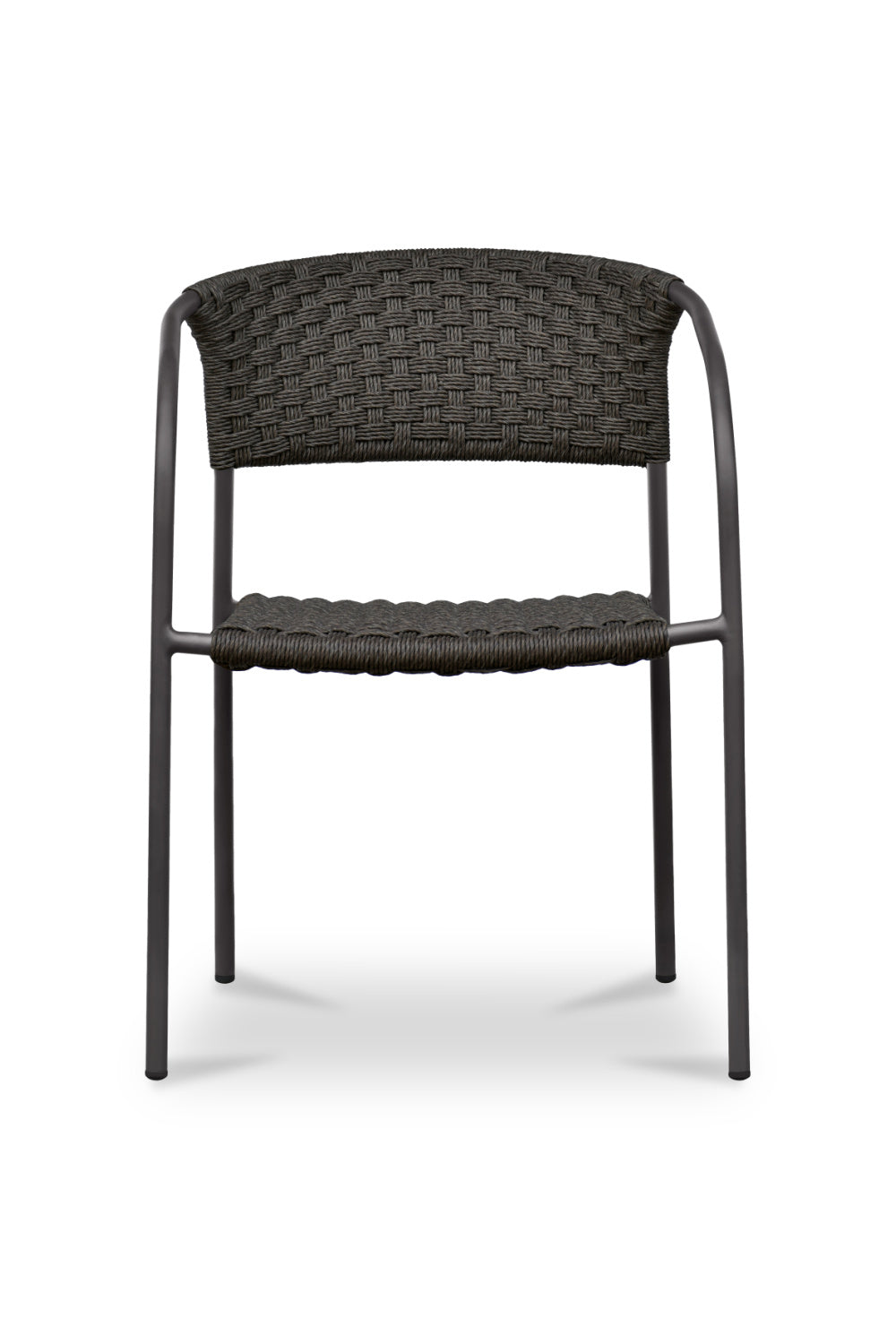 Modern European furniture - Basketweave Outdoor Dining Chairs (2) - www.oroa.com