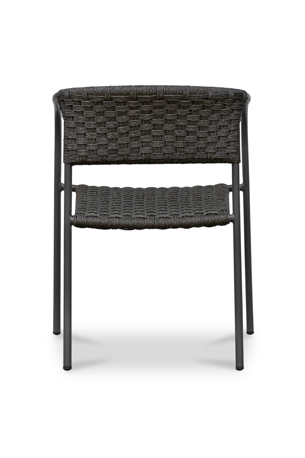 Modern European furniture - Basketweave Outdoor Dining Chairs (2) - www.oroa.com