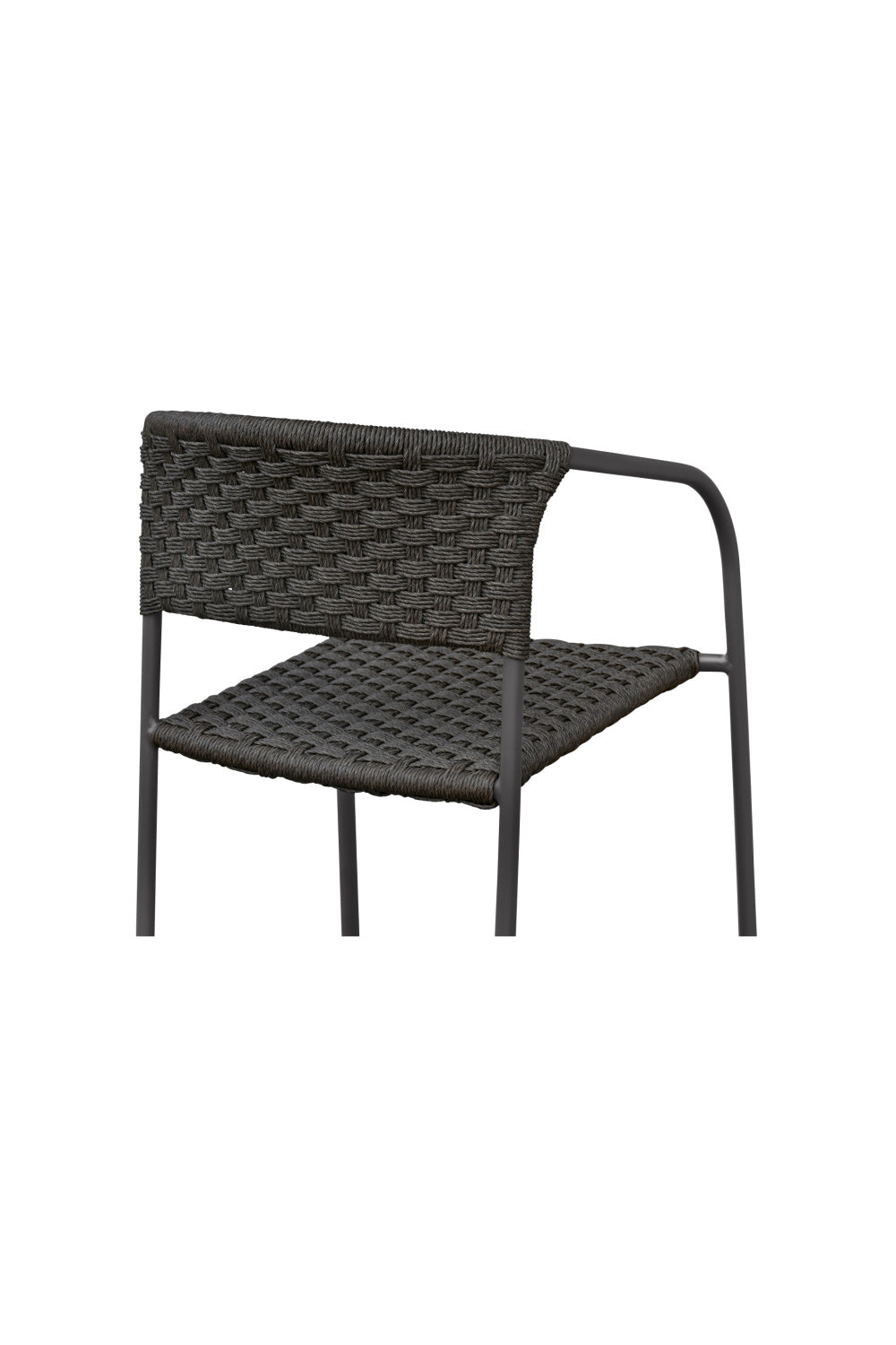Modern European furniture - Basketweave Outdoor Dining Chairs (2) - www.oroa.com