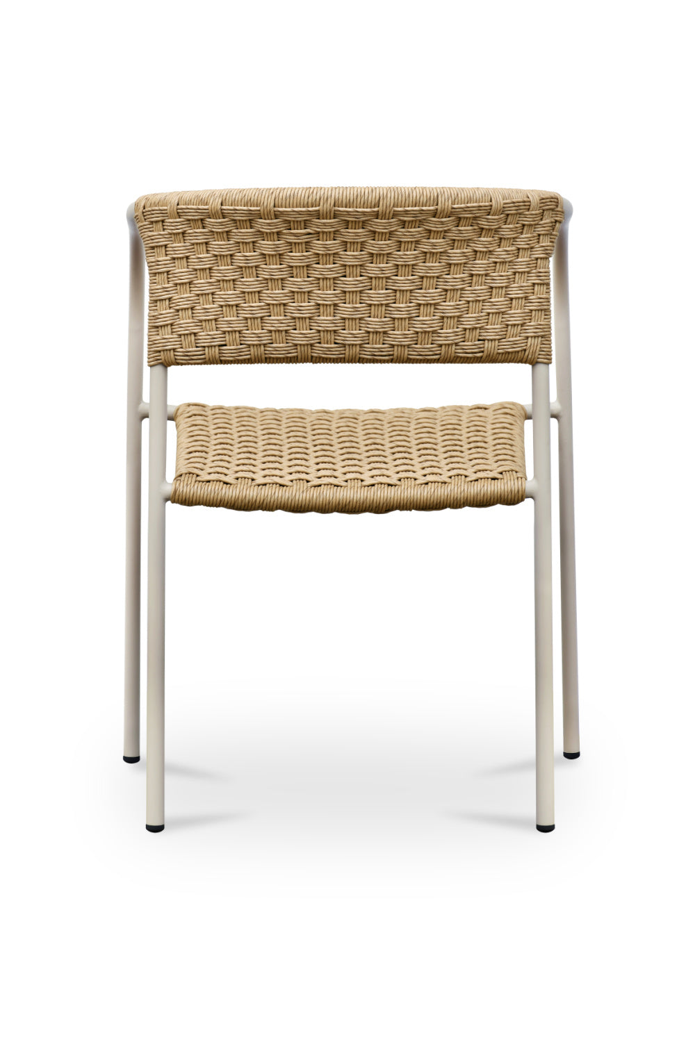 Modern European furniture - Basketweave Outdoor Dining Chairs (2) - www.oroa.com