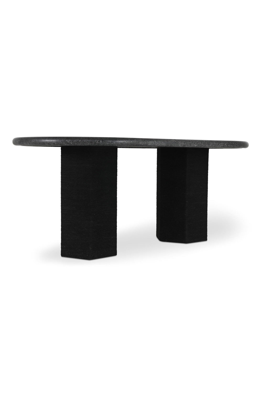 Modern European furniture - Jute-Wrapped Base Dining Table - www.oroa.com
