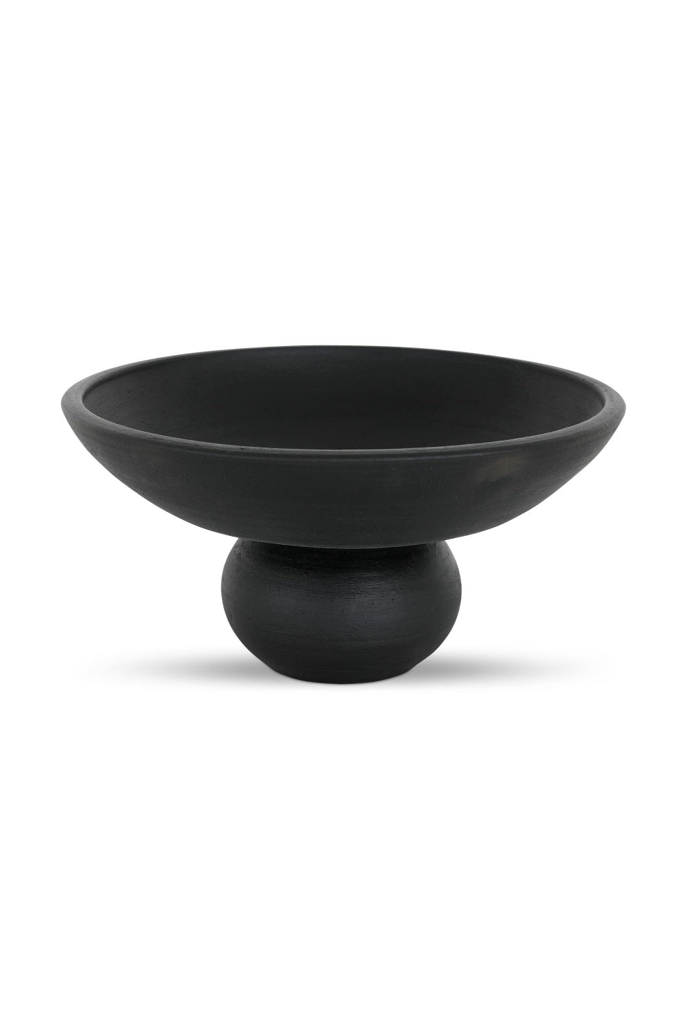 Modern European furniture - Black Terracotta Decorative Bowl- www.oroa.com