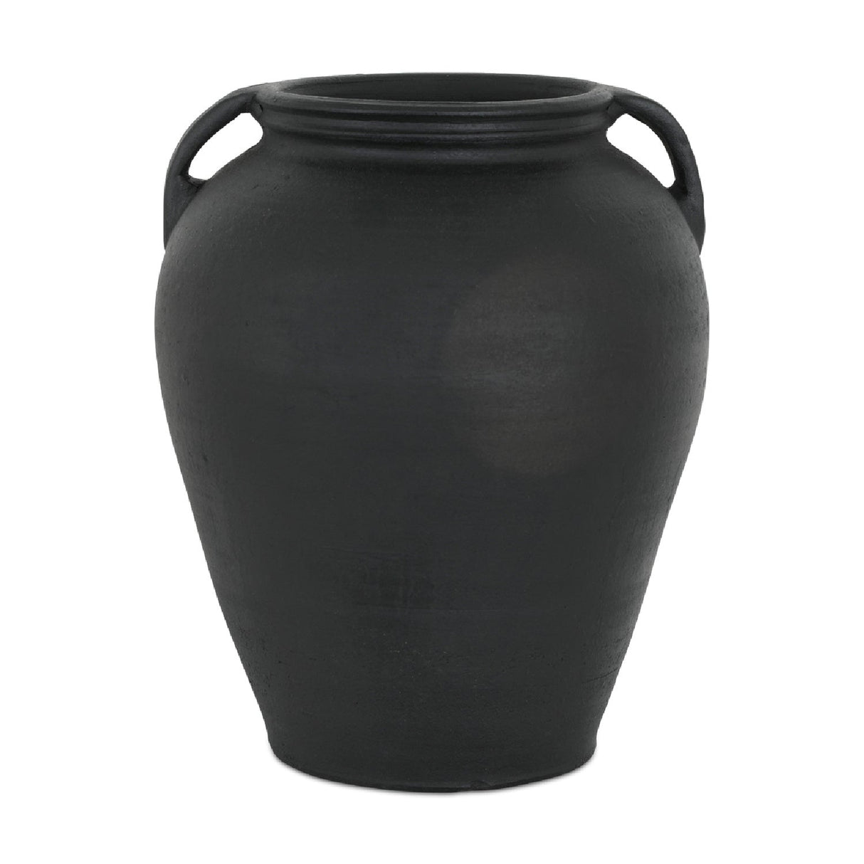 Modern European furniture - Black Terracotta Vase - www.oroa.com