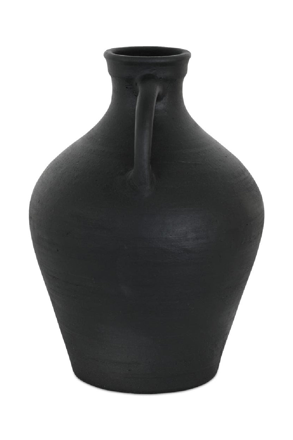 Modern European furniture - Black Terracotta Vase - www.oroa.com