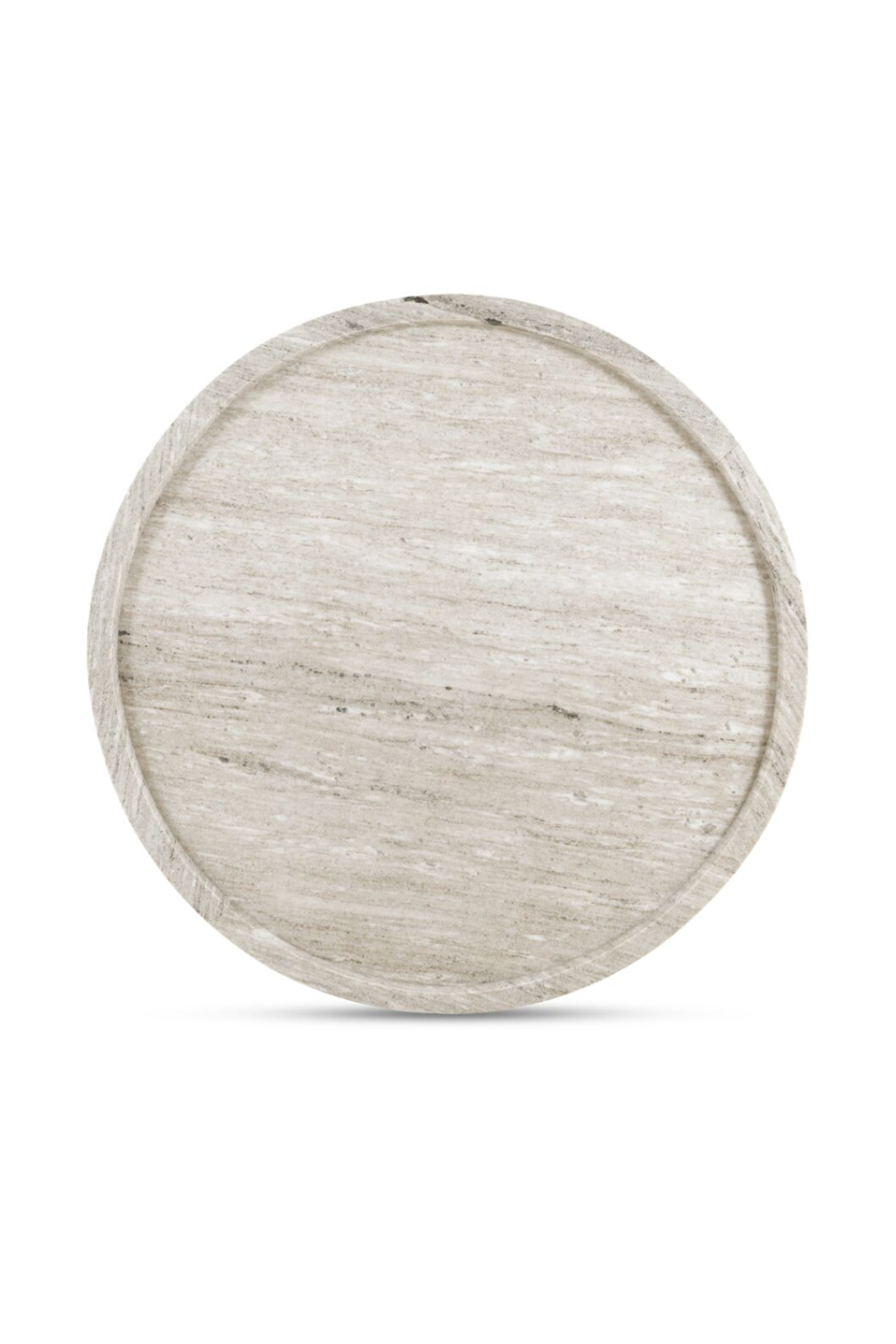 Modern European furniture - Round Marble Tray Coffee Table - www.oroa.com