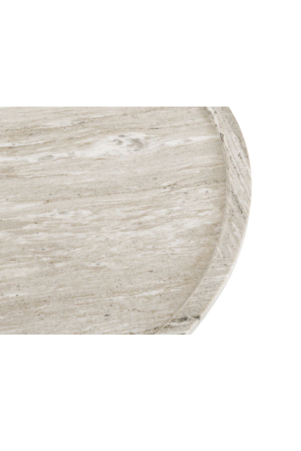 Round Marble Tray Coffee Table | Novi Living Kimberley | Oroa.com