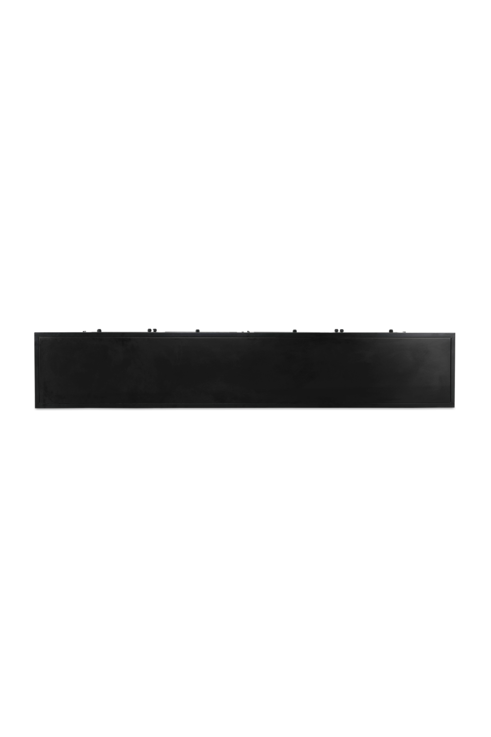 Modern European furniture - Black Metal 4-Door Sideboard - www.oroa.com