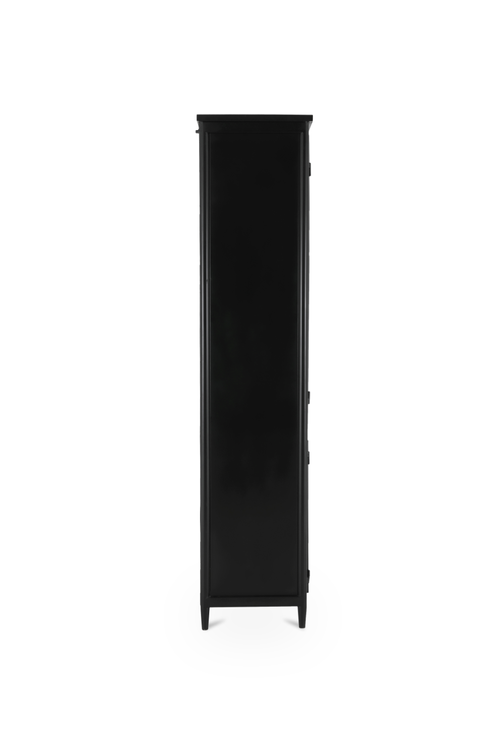 Black Metal 4-Door Cabinet | Novi Living Henry | Oroa.com