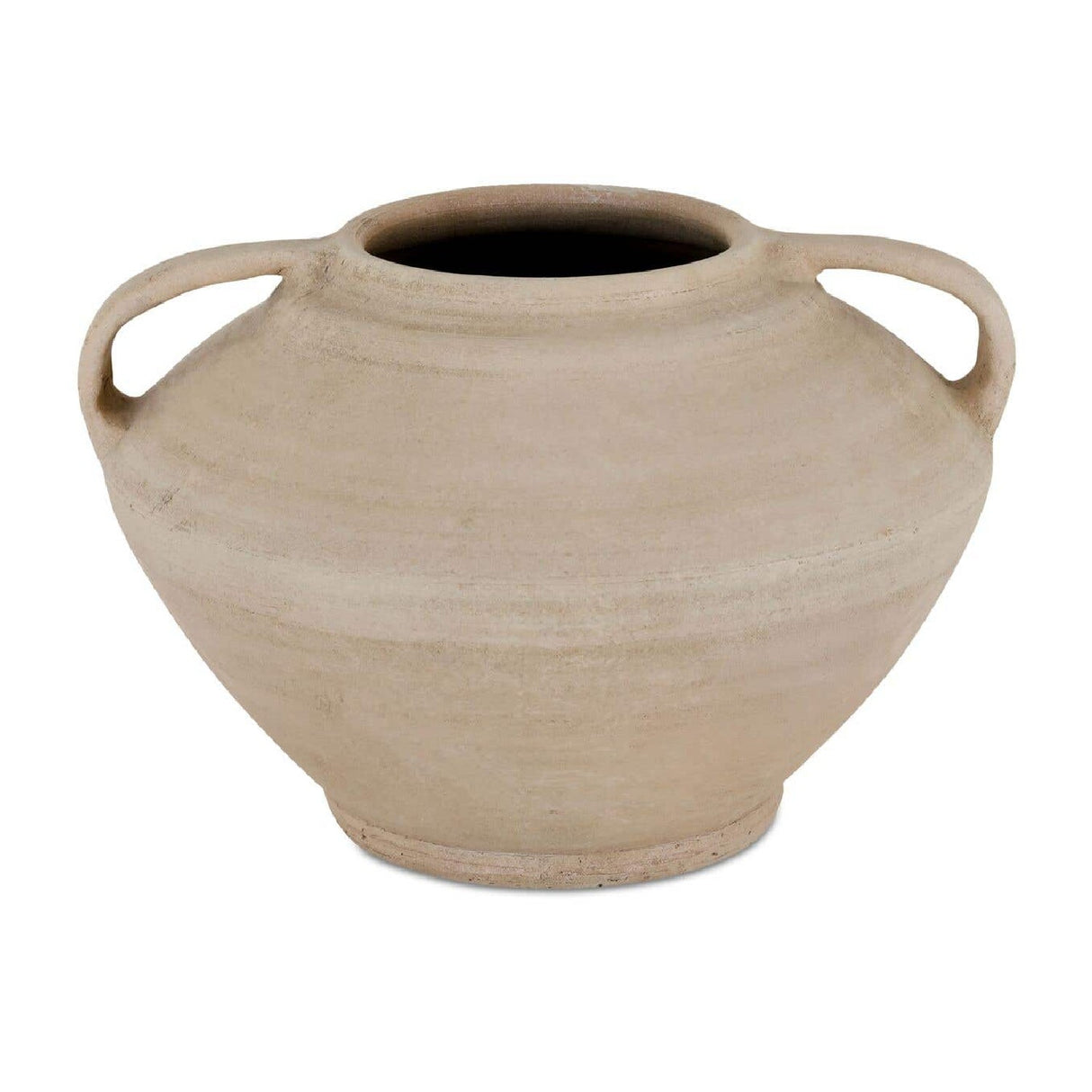 Modern or European furniture - Beige Terracotta Classic Vase - www.oroa.com