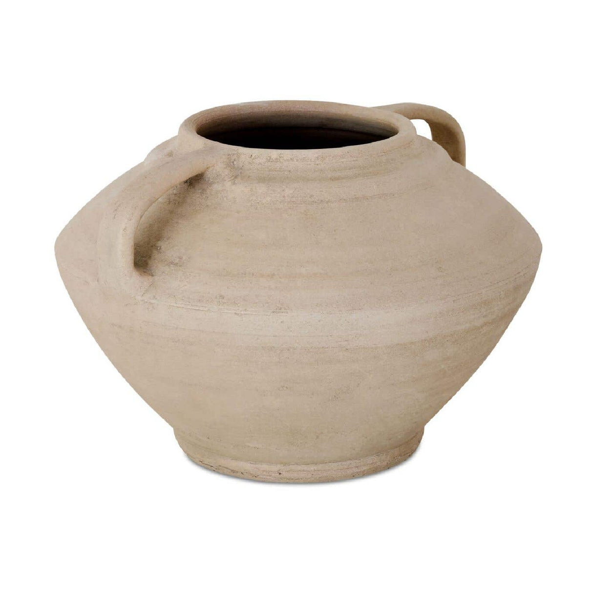 Modern or European furniture - Beige Terracotta Classic Vase - www.oroa.com