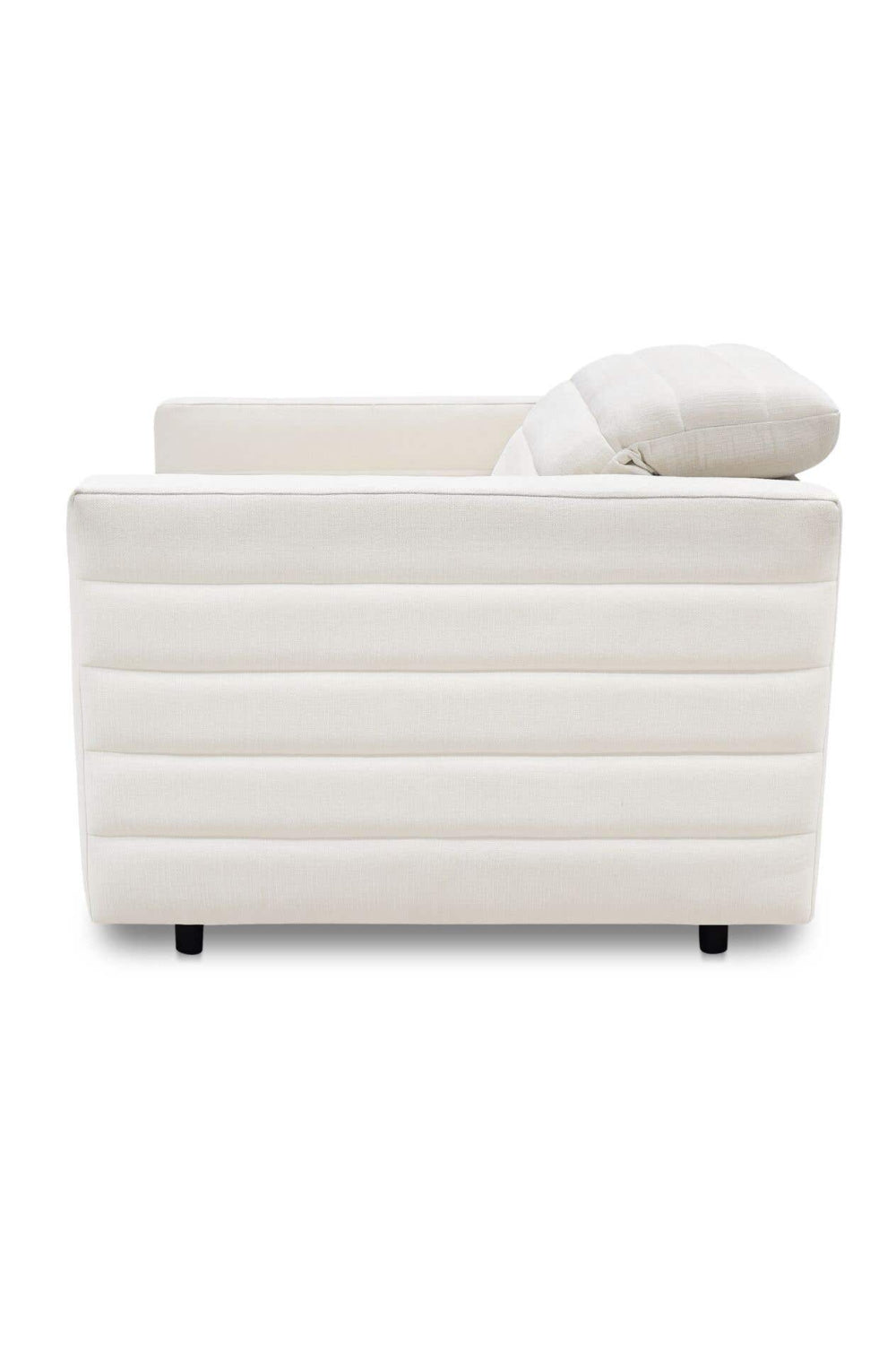 Modern European furniture - Channeled Recliner Lounge Chair - www.oroa.com