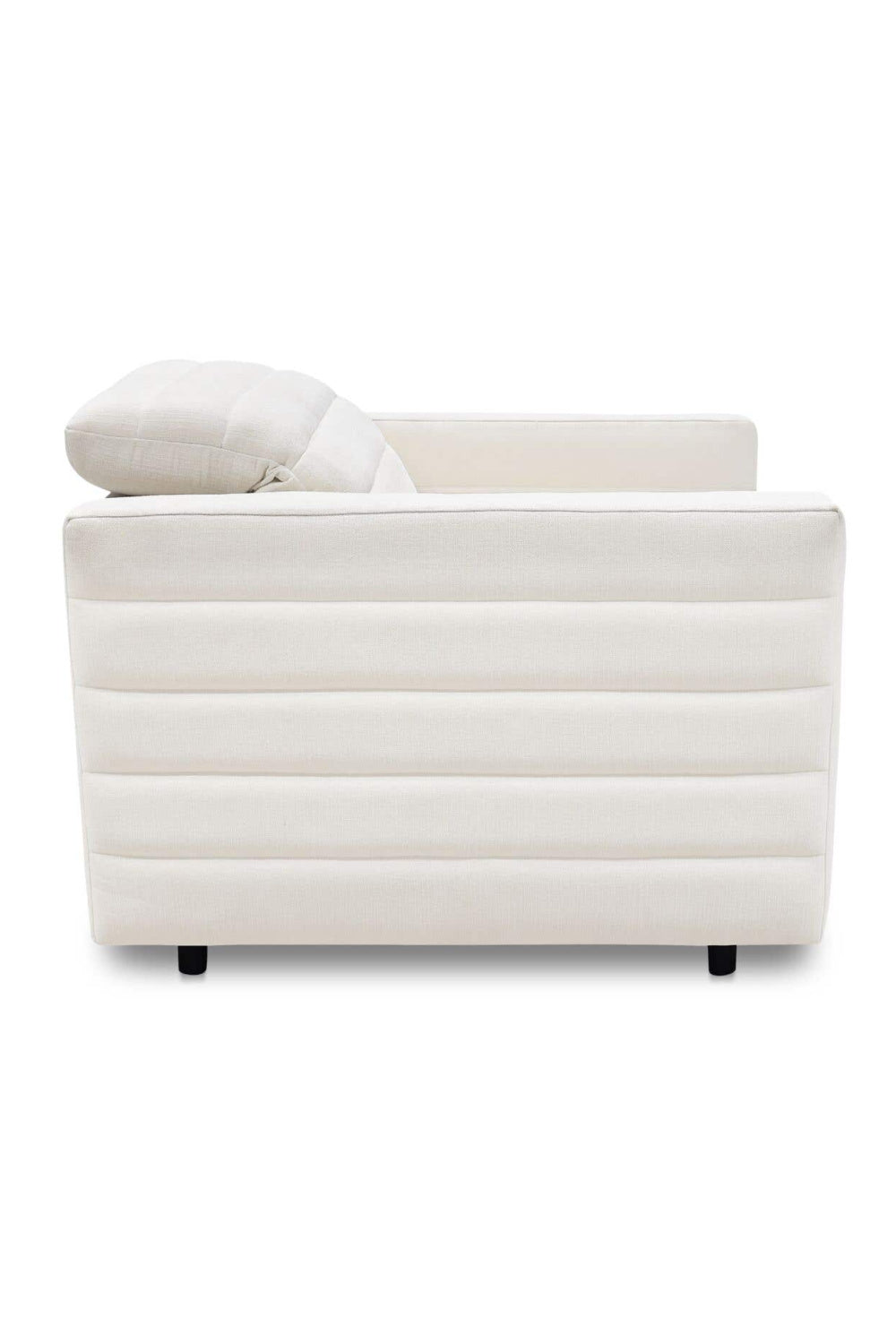 Modern European furniture - Channeled Recliner Lounge Chair - www.oroa.com