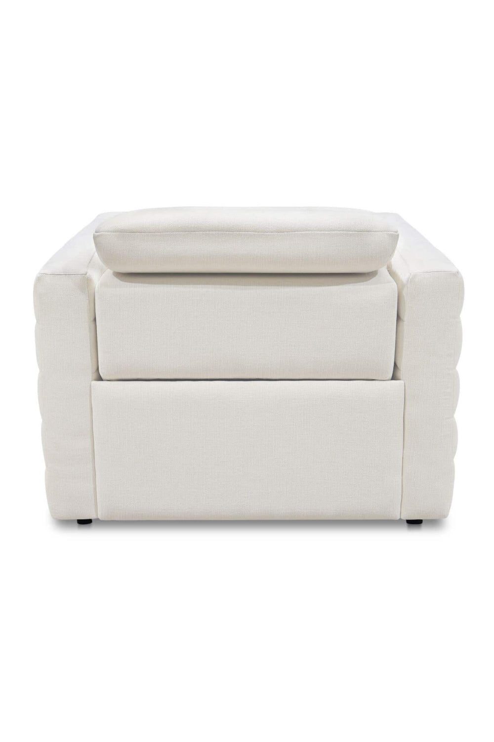 Modern European furniture - Channeled Recliner Lounge Chair - www.oroa.com