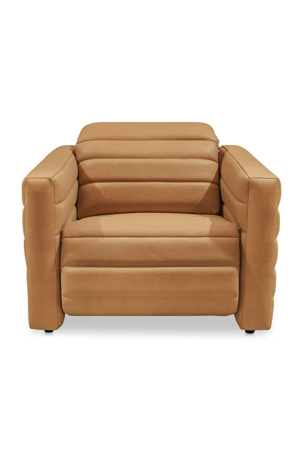 Modern European furniture - Channeled Recliner Lounge Chair - www.oroa.com
