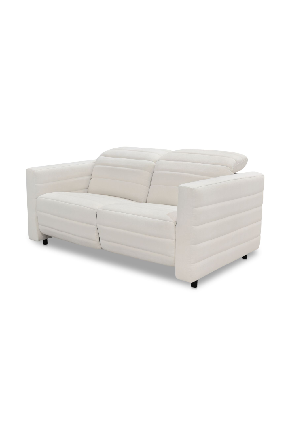 Modern European furniture - Channeled Power Recliner Sofa - www.oroa.com