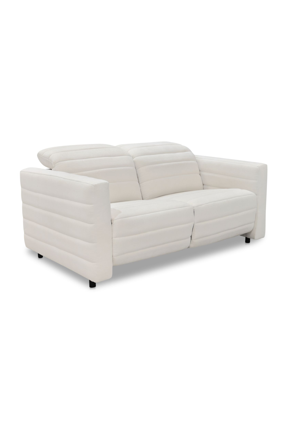 Modern European furniture - Channeled Power Recliner Sofa - www.oroa.com