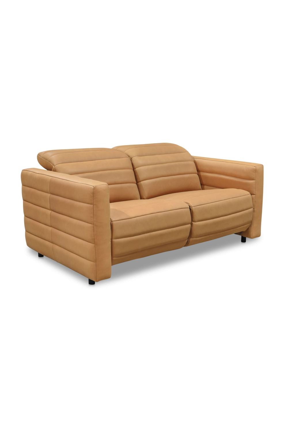 Modern European furniture - Channeled Power Recliner Sofa - www.oroa.com