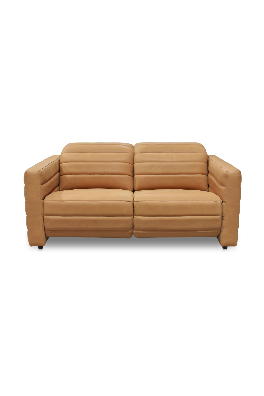 Modern European furniture - Channeled Power Recliner Sofa - www.oroa.com