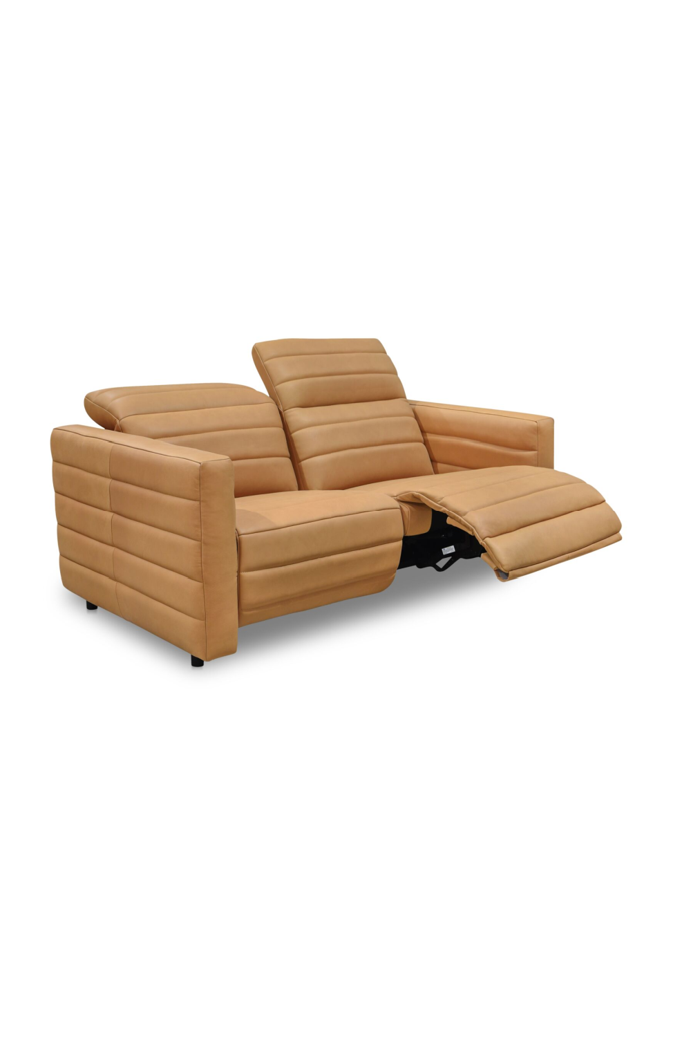 Modern European furniture - Channeled Power Recliner Sofa - www.oroa.com