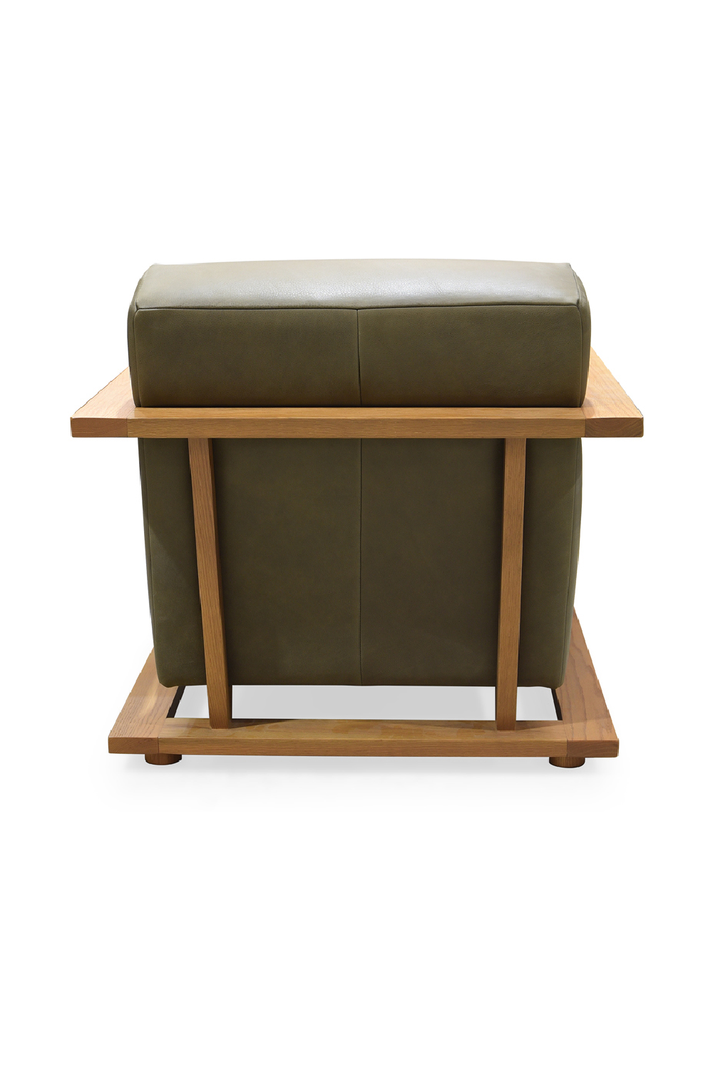 Modern European furniture - Oak Framed Lounge Chair - www.oroa.com