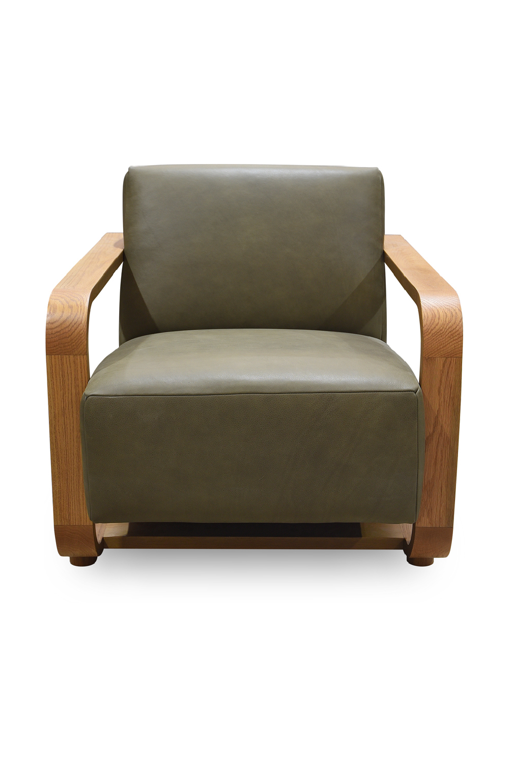 Modern European furniture - Oak Framed Lounge Chair - www.oroa.com