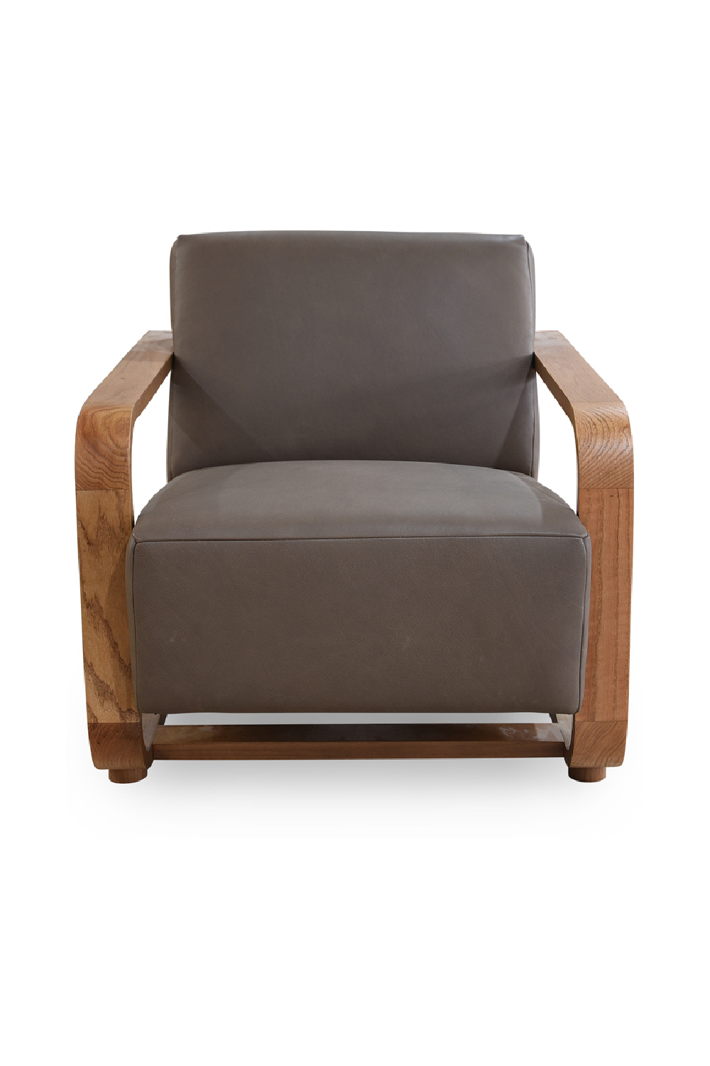 Modern European furniture - Oak Framed Lounge Chair - www.oroa.com