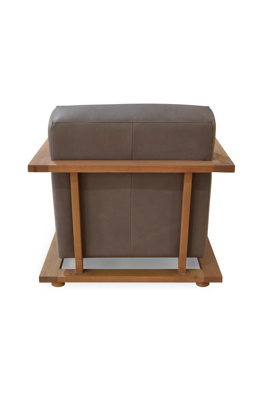 Modern European furniture - Oak Framed Lounge Chair - www.oroa.com