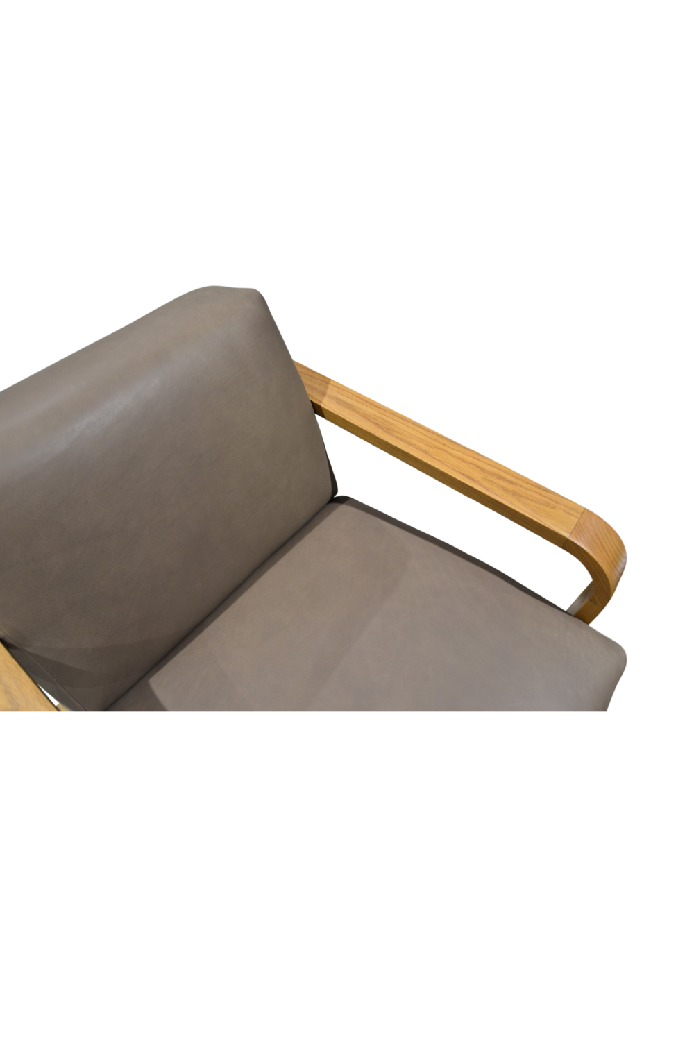 Modern European furniture - Oak Framed Lounge Chair - www.oroa.com