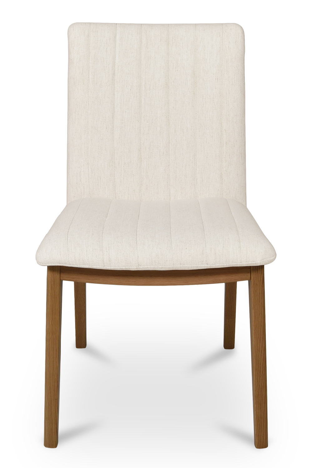 Cream Padded Dining Chairs (2) | Novi Living Demi | Oroa.com