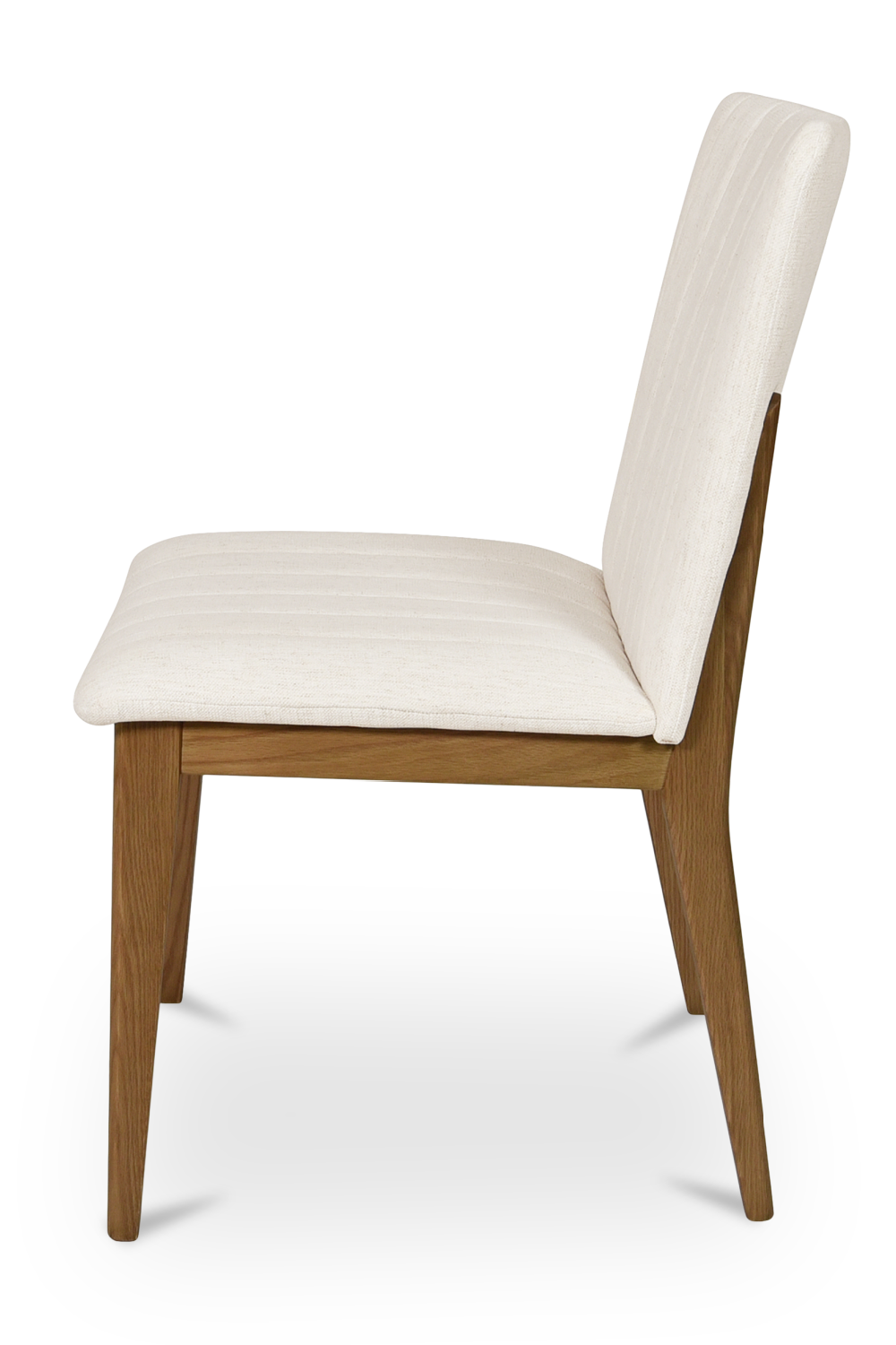 Modern European furniture - Cream Padded Dining Chairs (2) - www.oroa.com
