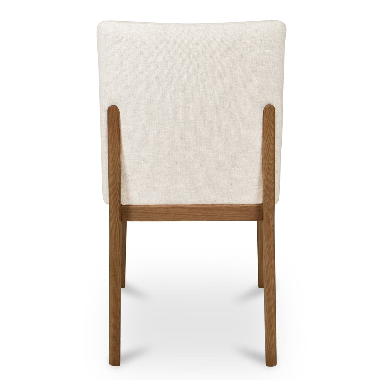 Modern European furniture - Cream Padded Dining Chairs (2) - www.oroa.com