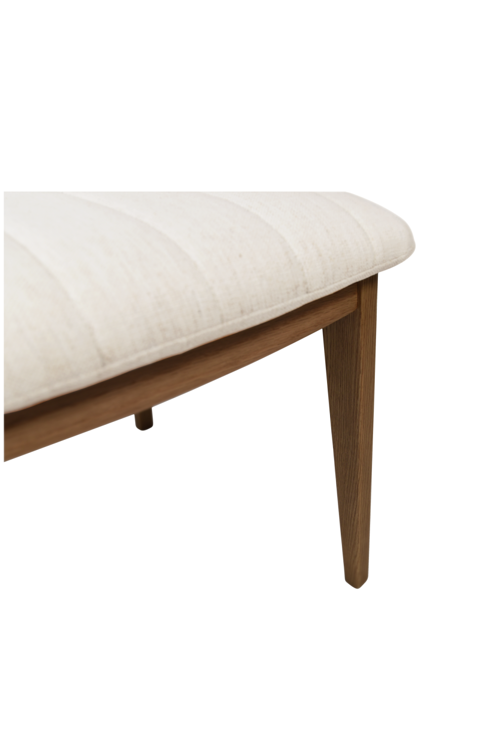 Modern European furniture - Cream Padded Dining Chairs (2) - www.oroa.com
