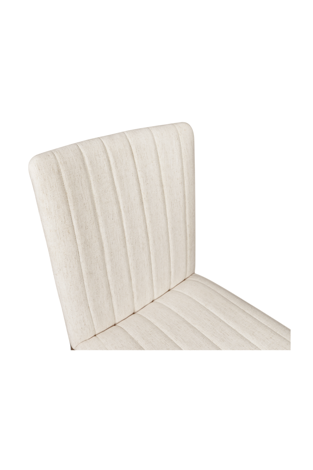 Modern European furniture - Cream Padded Dining Chairs (2) - www.oroa.com