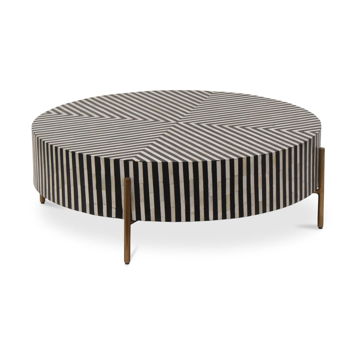 Modern European furniture - Round Art Deco Coffee Table - www.oroa.com