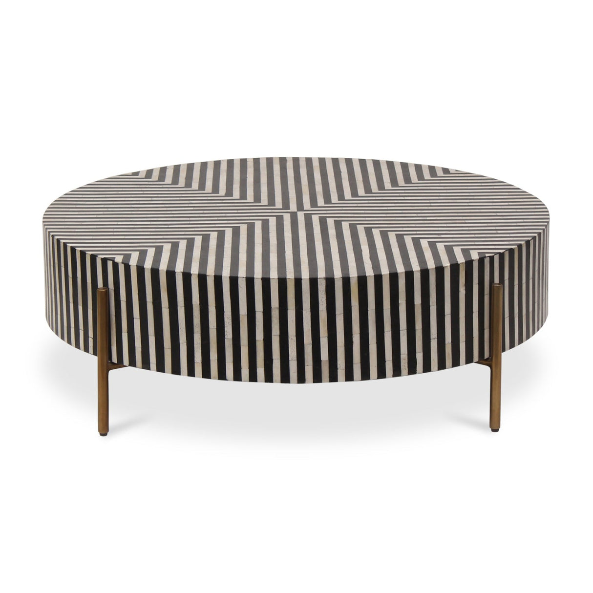Modern European furniture - Round Art Deco Coffee Table - www.oroa.com
