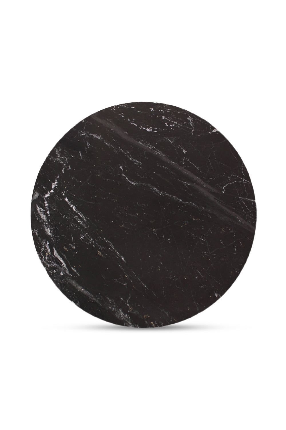 Black Marble Round Coffee Table | Novi Living Ritual | Oroa.com