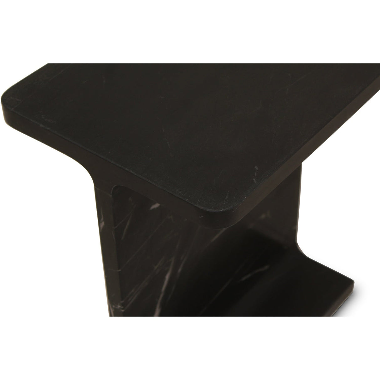 Modern European furniture - Marble I-Beam Accent Table - www.oroa.com