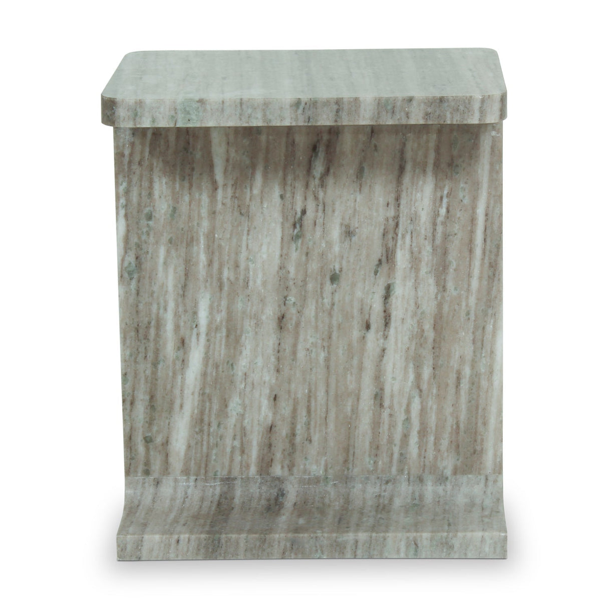 Modern European furniture - Marble I-Beam Accent Table - www.oroa.com