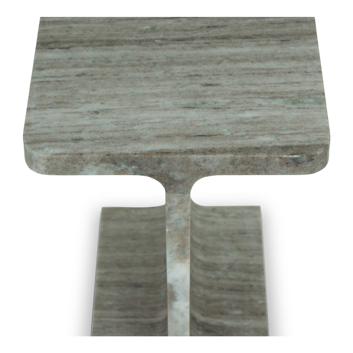 Modern European furniture - Marble I-Beam Accent Table - www.oroa.com | Oroa.com