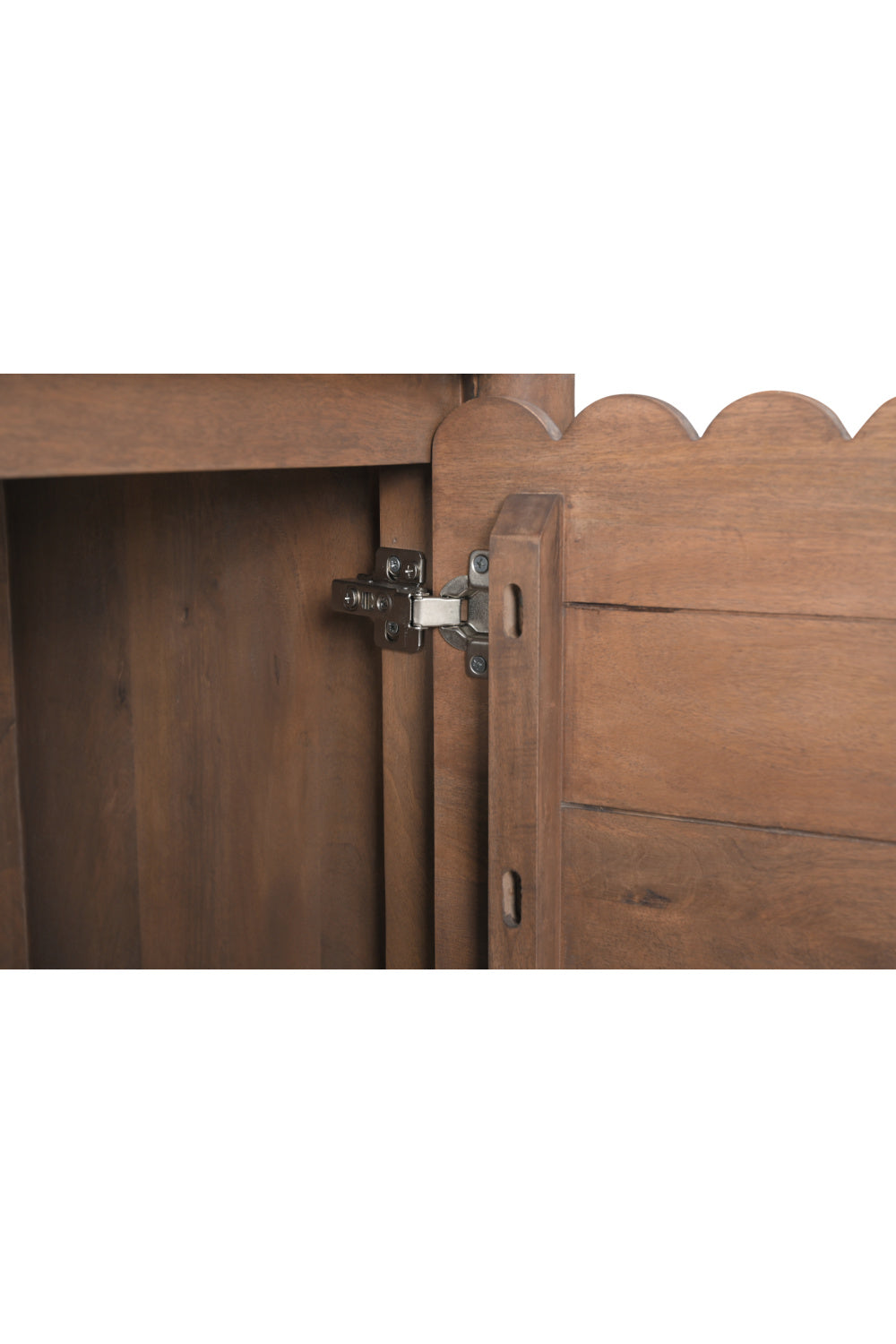 Modern European furniture - Scalloped Edge 4-Door Sideboard - www.oroa.com