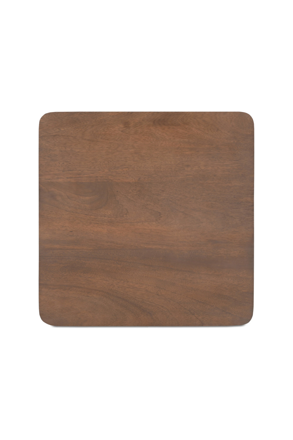 Modern European furniture - Scalloped Edge Brown Side Table - www.oroa.com