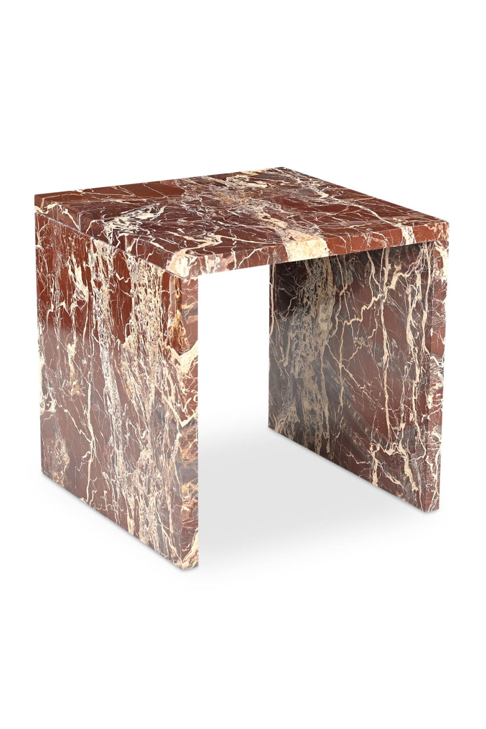 Modern European furniture - Marble Square Accent Table - www.oroa.com