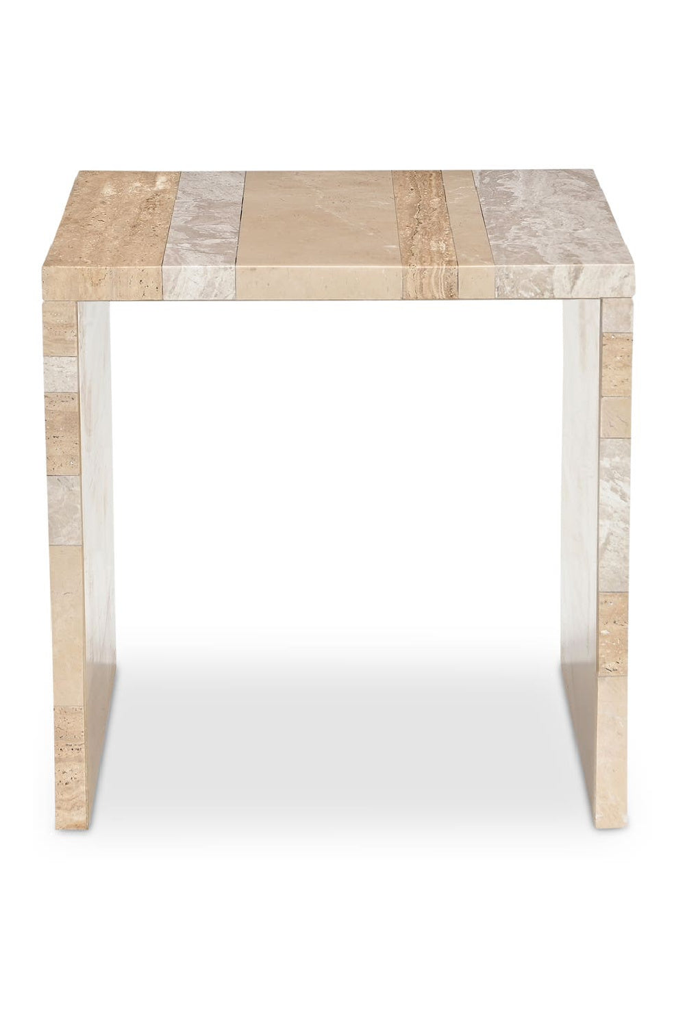 Modern European furniture - Marble Square Accent Table - www.oroa.com