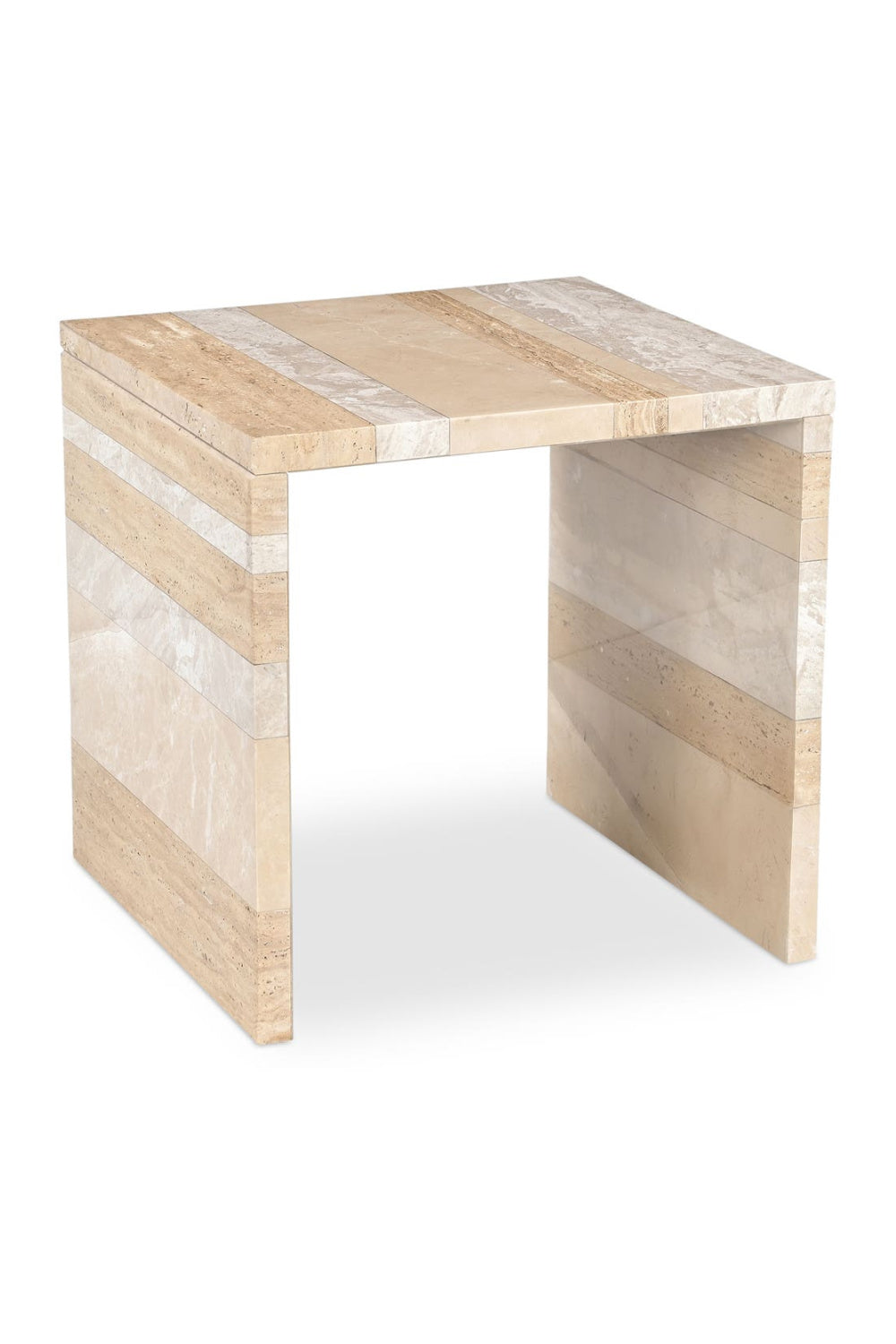 Modern European furniture - Marble Square Accent Table - www.oroa.com
