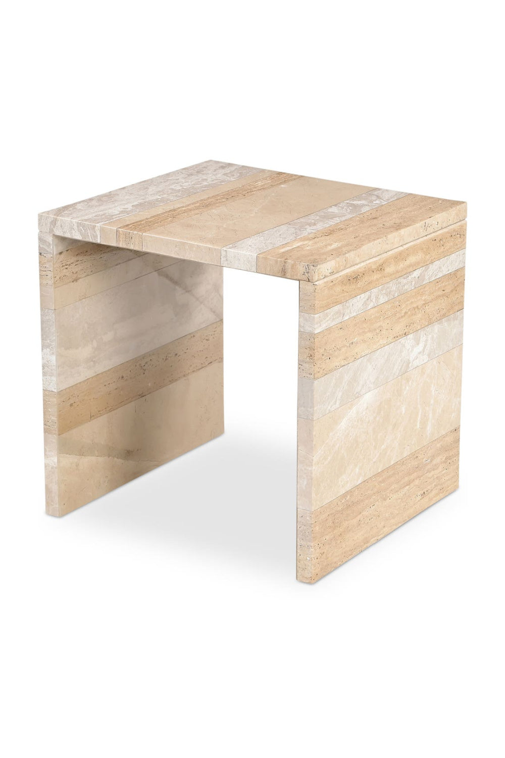 Modern European furniture - Marble Square Accent Table - www.oroa.com