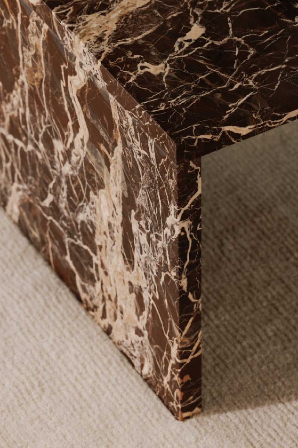 Modern European furniture - minimalist white curved sofa - www.oroa.com